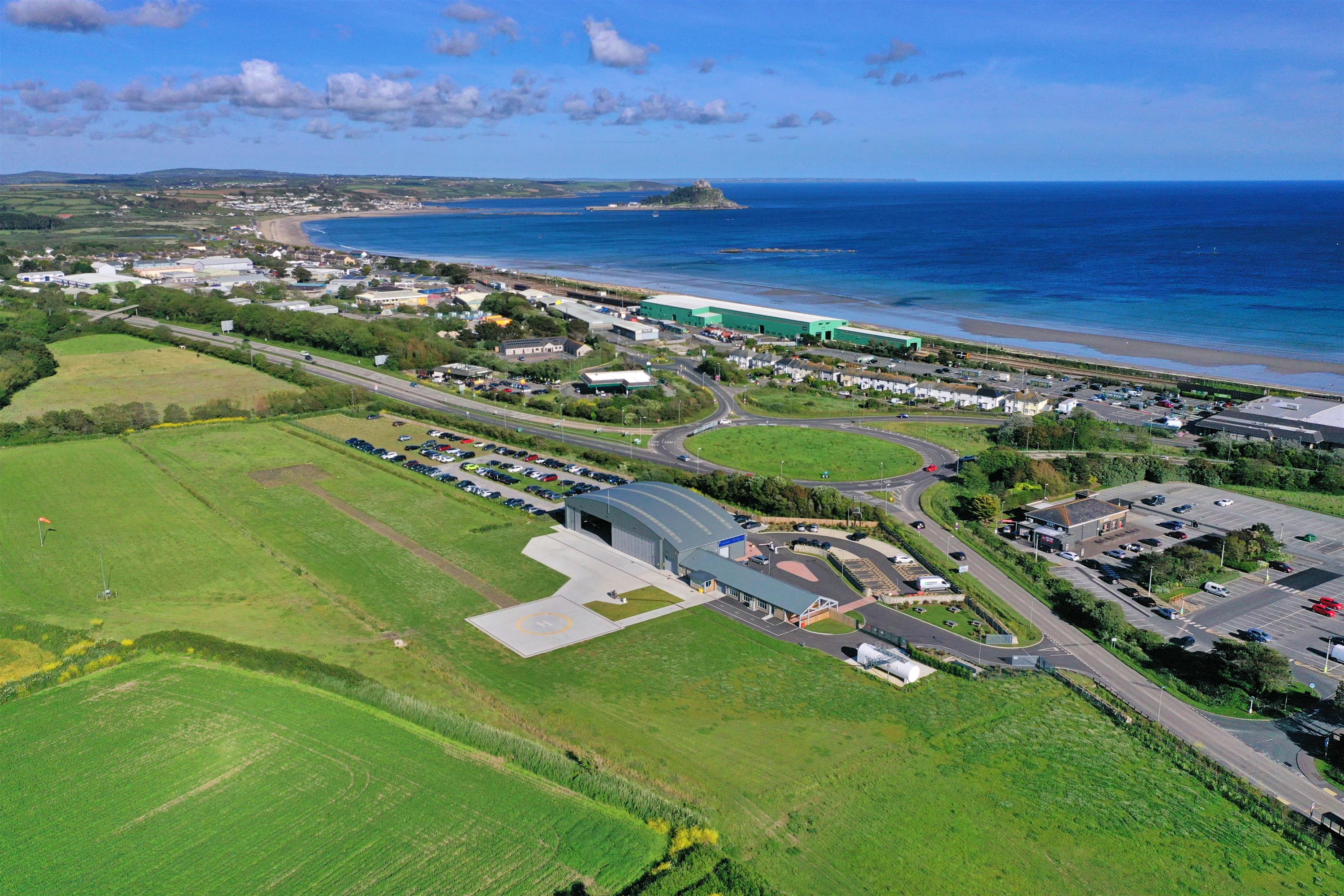 Getting Here by Road and Rail Penzance Helicopters